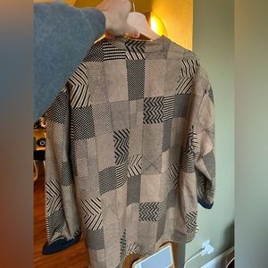 Vintage Reversible Print Jacket, Smithsonian Institute